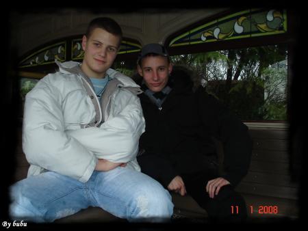 Moi et val a Disney land